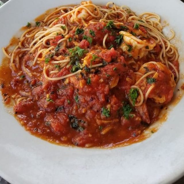 Shrimp Fra Diavolo.