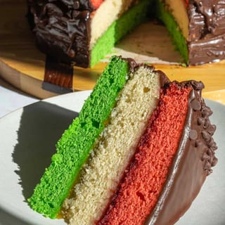 Italian Rainbow Cake 