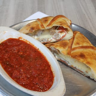 Pepperoni Sausage Calzone